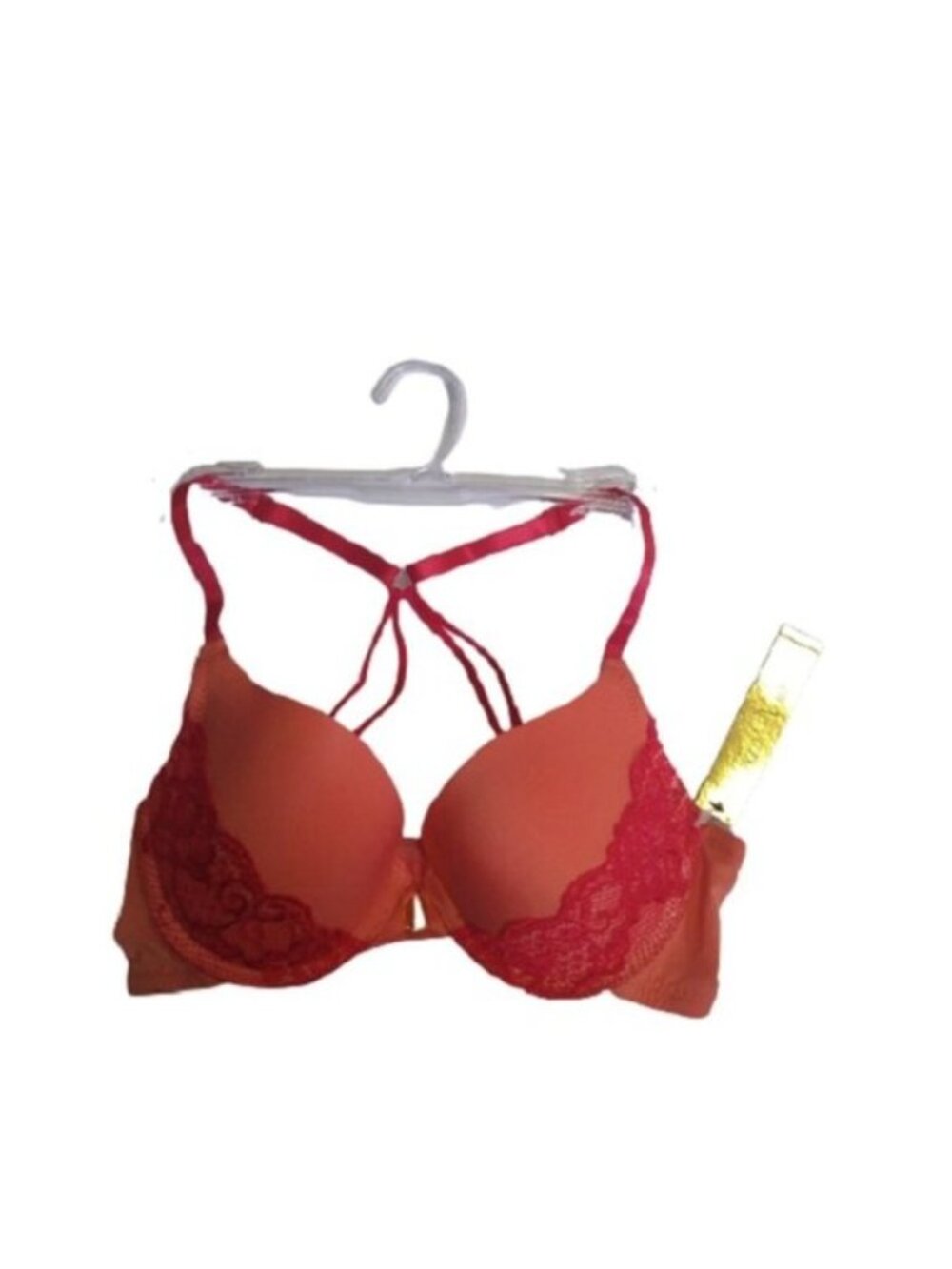 Tart Noir Collections Split X Strap Lacy Bra, Sherbert Fantasy, 34C